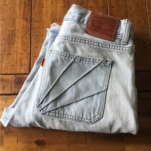 Faded light Levi Strauss original denim jean